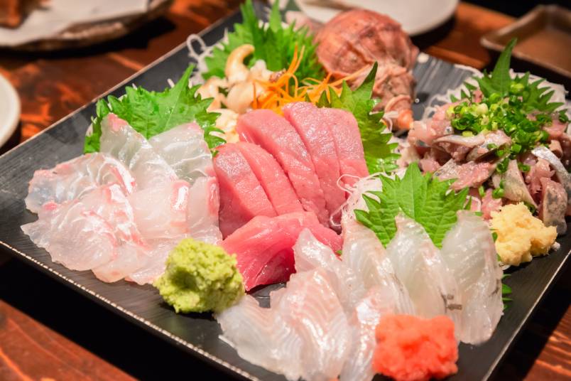 お刺身盛合せプレゼント！