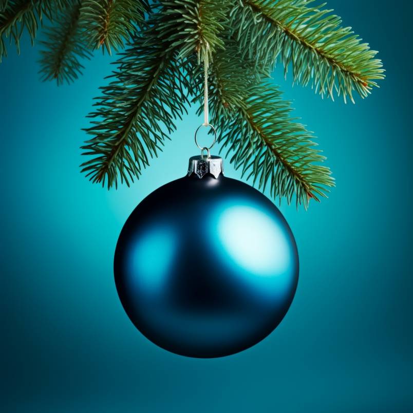 クリスマスツリーがお迎えします。